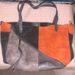 Innue Leather Suede Italian Bag